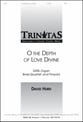 O the Depth of Love Divine SATB choral sheet music cover